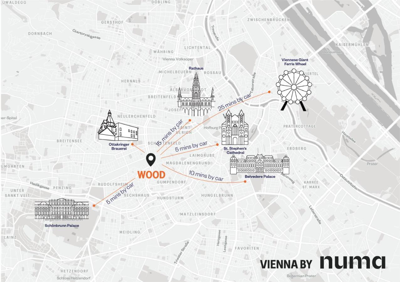 Numa Vienna Wood Aparthotel Bagian luar foto